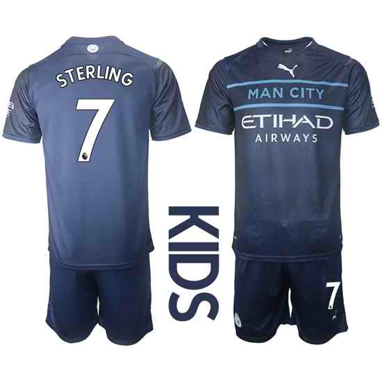 Kids Manchester City Soccer Jerseys 008